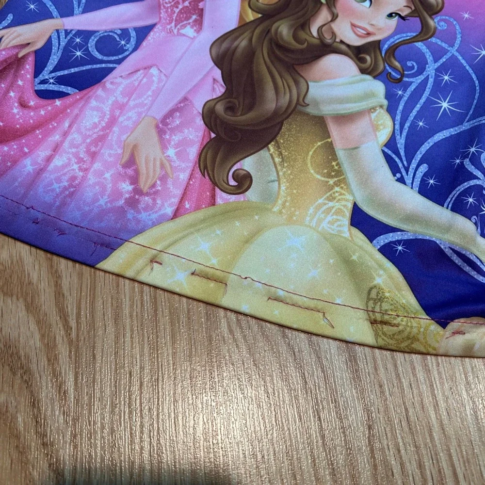 Disney Princess Nightgown Toddler 4T Pink Rapunzel Aurora Belle - Picture 2 of 6